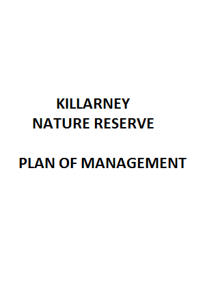 Killarney Nature Reserve Plan of Management cover