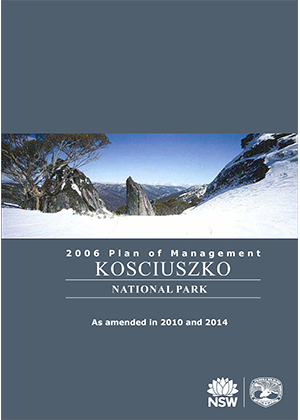 Kosciuszko National Park Plan of Management