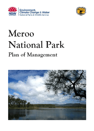 Meroo National Park Plan of Management