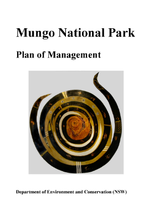 Mungo National Park Plan of Management