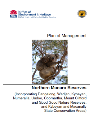 Northern Monaro Reserves Plan of Management cover