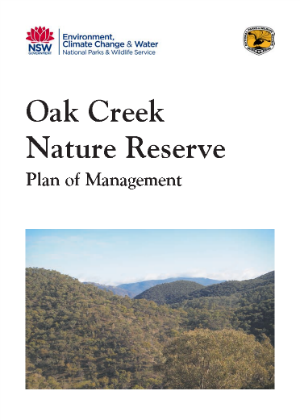 Oak Creek Nature Reserve Plan of Management