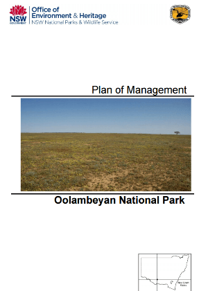 Oolambeyan National Park Plan of Management