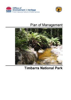 Timbarra National Park Plan of Management