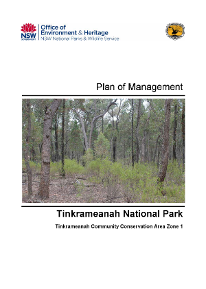 Tinkrameanah National Park Plan of Management