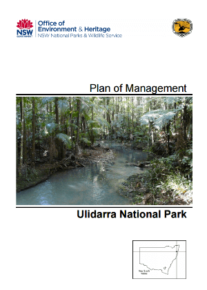 Ulidarra National Park Plan of Management cover