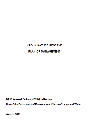 Yaouk Nature Reserve Plan of Management
