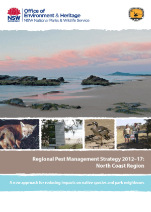 Regional Pest Management Strategy 2012-2017 North Coast Region cover