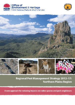 Regional Pest Management Strategy 2012-2017 Northern Plains Region cover