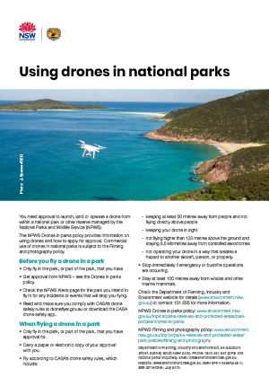 Drones in parks policy