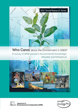 Who Cares about the Environment 2003 cover