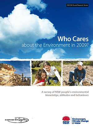Who Cares about the Environment 2009 cover