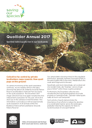 Cover of Quollidor Annual 2017