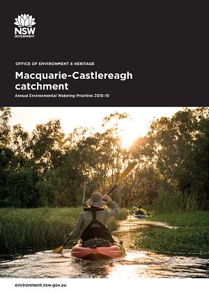 Cover of Macquarie-Castlereagh catchment: Annual Environmental Watering Priorities 2018-19