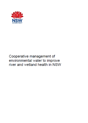 cooperative management environmental water cover