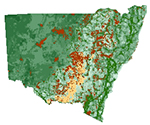 Native vegetation management landscape value benefits data overview map