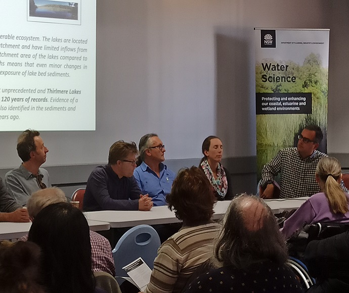 Panel discussion with researchers at Science Day, May 2021