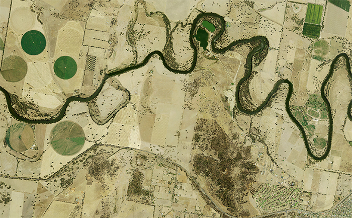 Land cover mapping image