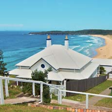 Sugarloaf Point Lighthouse Keepers Cottages Myall Lakes National Park