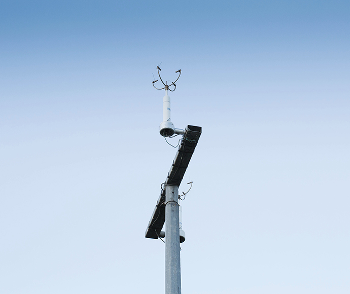 Wind sensor at Chullora air monitoring site
