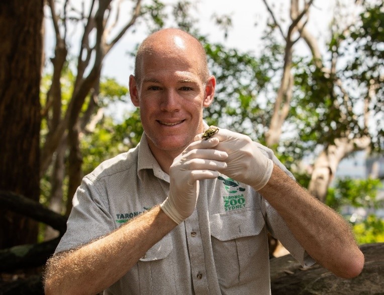 Michael McFadden, Supervisor Herpetofauna Division, Taronga Zoo