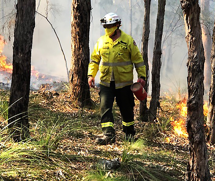 Lake Macquarie State Conservation Area, hazard reduction burn
