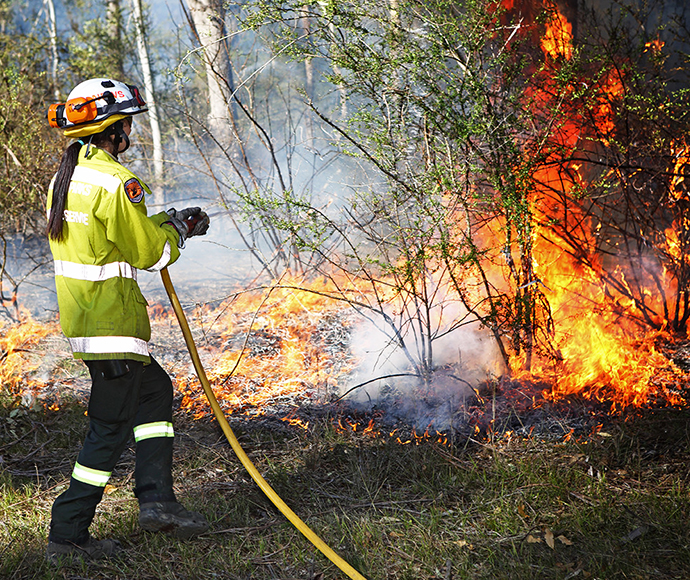 All Female Hazard Reduction Burn, Scheyville National Park