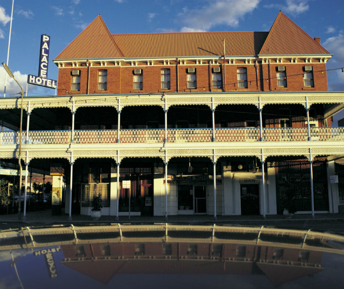 The Palace Hotel , Broken Hill is an iconic landmark in Far West NSW