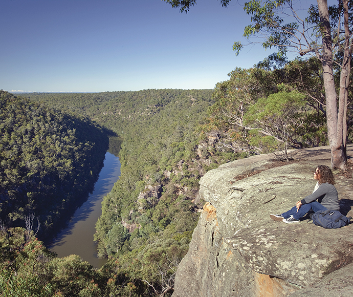 Fairlight Gorge, Glenbrook - Nepean lookout, Blue Mountains National Park