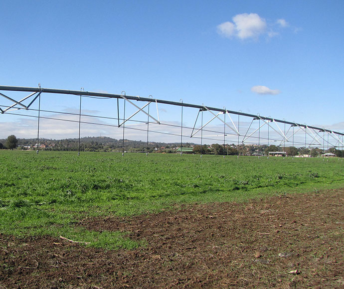 Where river flats have high stores of salt in the soil, (e.g. near Muswellbrook), irrigating from high salinity water sources (e.g. the Hunter River) can increase the severity of salinity impacts. 