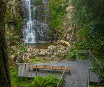 Minnamurra Falls viewing platform, Budderoo National Park