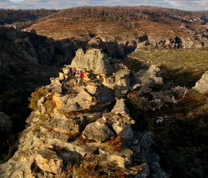 Panoramic view of the Gardens of Stone reserves