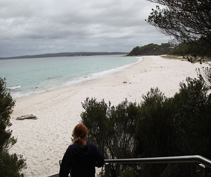 White Sands walk starts at Greenfield Beach picnic area, Jervis Bay National Park