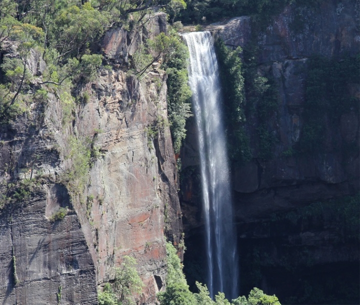 Belmore Falls from Belmore lookout, Morton National Park