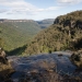 Lookout, West Rim Track, eucalypt rainforest gorge, Morton National Park