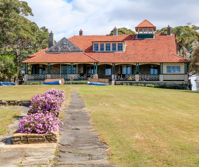 Harbour Master's residence, Me-Mel (Goat Island), Sydney Harbour National Park
