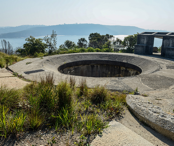Gun emplacement, Middle Head, Sydney Harbour National Park