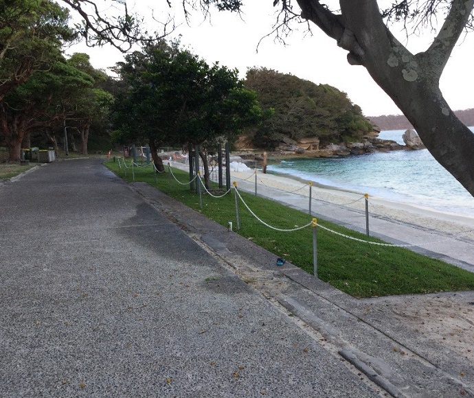 Foreshore path at Nielsen Park, Sydney Harbour National Park