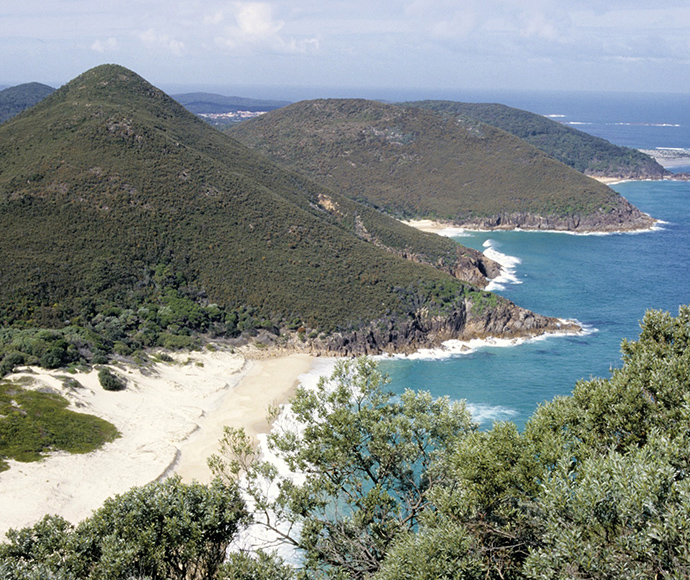 Tomaree National Park, view to Ocean