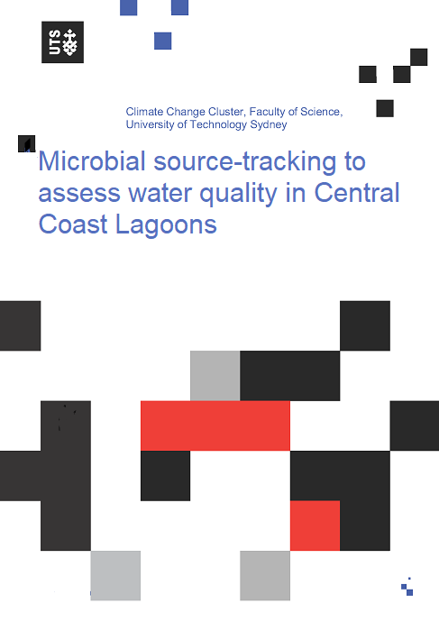 Cover of Microbial source-tracking to assess water quality in Central Coast Lagoons