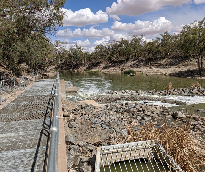 Weir 32, lower Darling-Baaka River