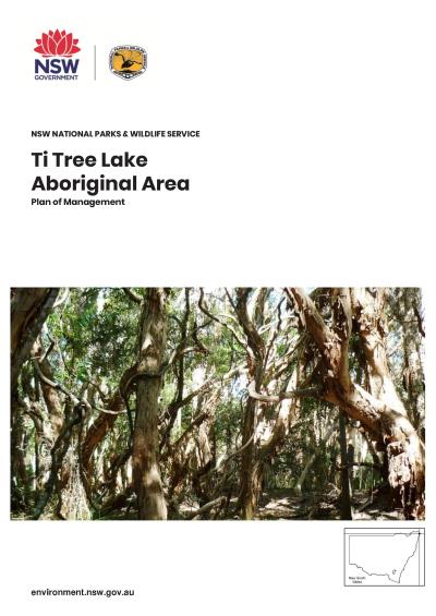 Ti Tree Lake Aboriginal Area Plan of Management