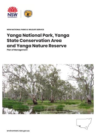 Yanga National Park, Yanga State Conservation Area and Yanga Nature Reserve Plan of Management