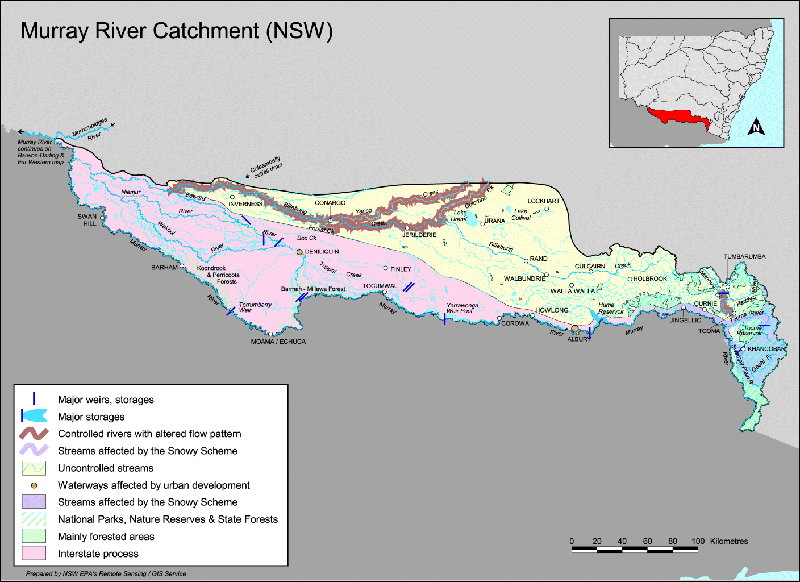 MAP: Murray River Catchment