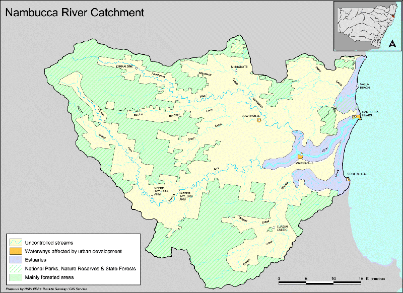 Map: Nambucca River