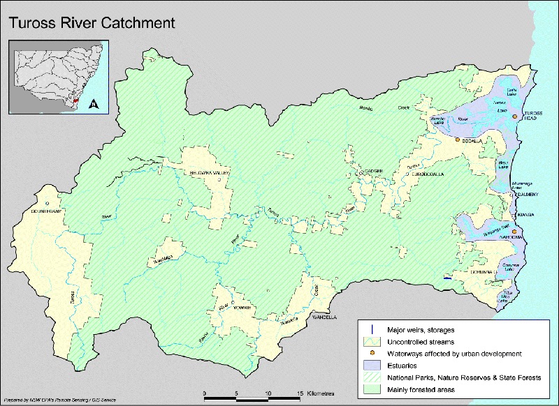 MAP: Tuross River