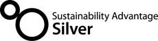 Sustainability Advantage Silver - logo black and white