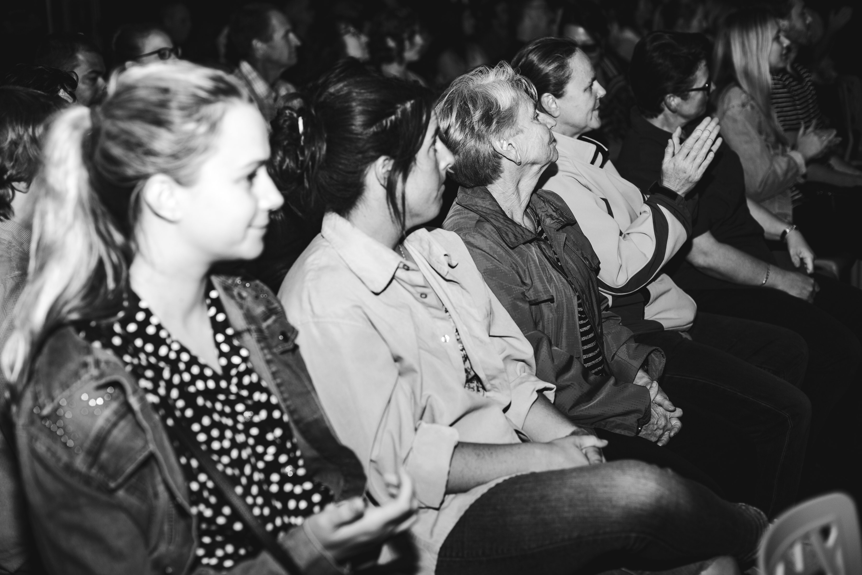 Audience members
