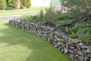 Bushrock used in gardens, N Hindus
