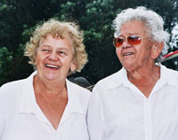 Aunty Hazel Rhodes & Aunty Bertha Kapeen